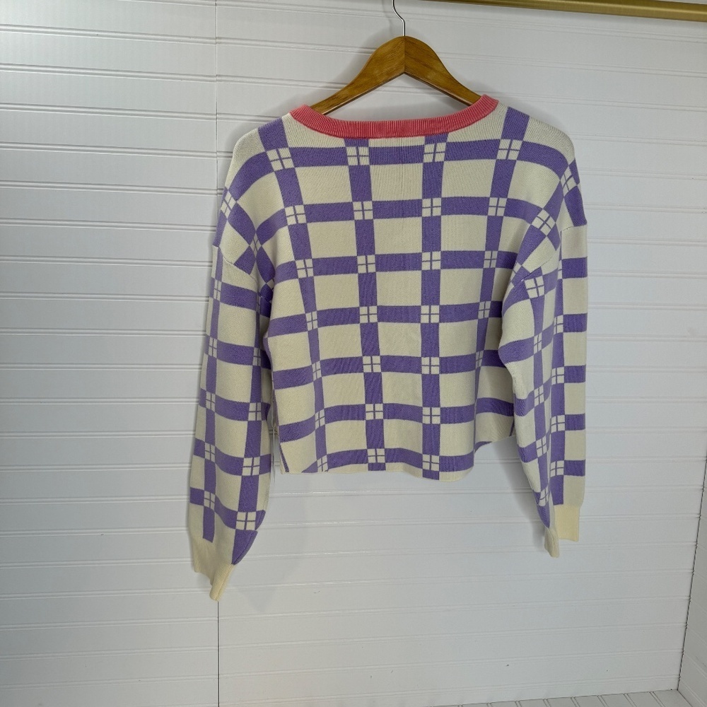 NEW Daily Practice Medium Cropped Sweatshirt Anthropologie - Picture 6 of 9